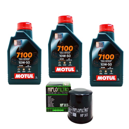 Kit tagliando olio motul 10w50 - kit,