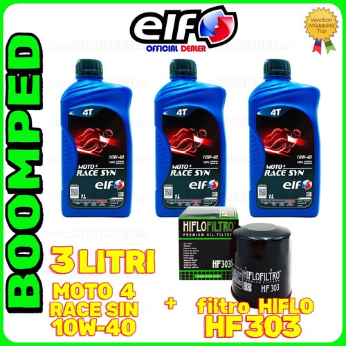 Kit tagliando olio elf - kit, moto4