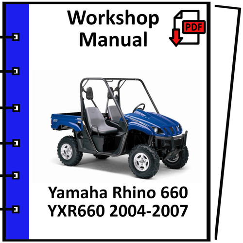 Yamaha rhino 660 yxr660 - 660, 2004