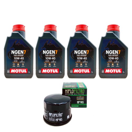 Kit tagliando olio motul 10w40 - kit,