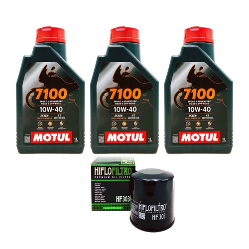 Kit tagliando olio motul 7100 - kit,
