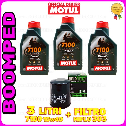 Kit tagliando olio motul 7100 - kit,